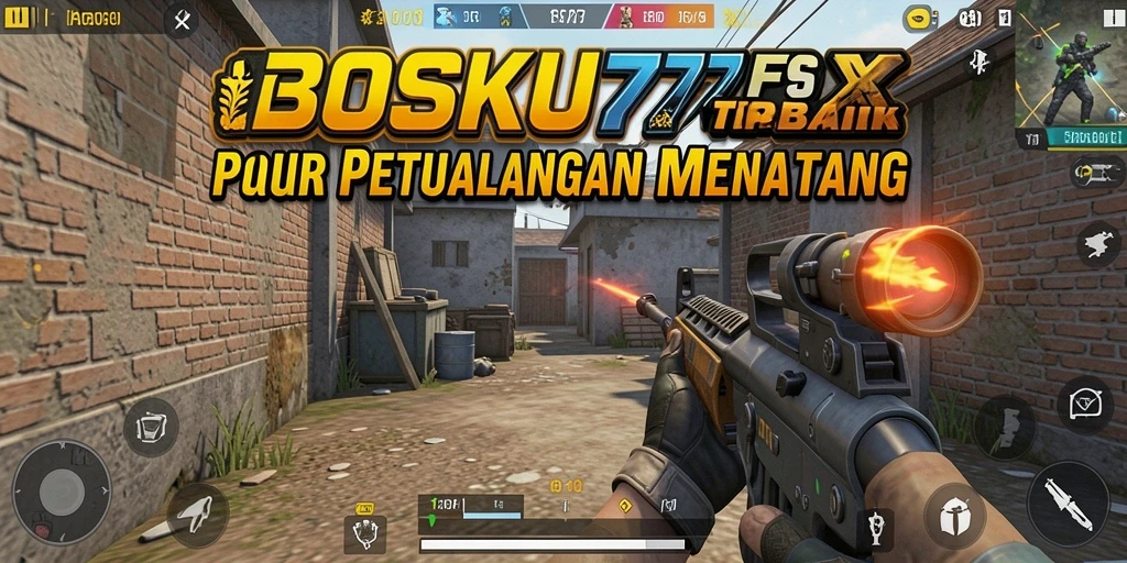 Screenshot gameplay menegangkan dari BOSKU777 yang menunjukkan aksi seru.