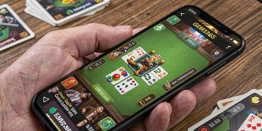 Tampilan gameplay GEMS365 yang seru dan interaktif.