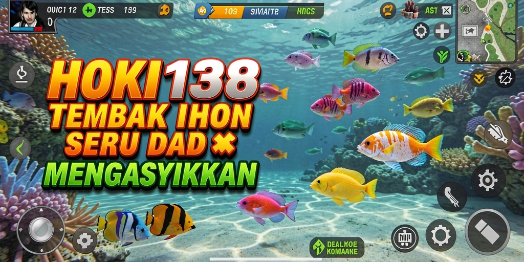 Gameplay HOKI138 yang menarik dengan banyak ikan untuk diburu.