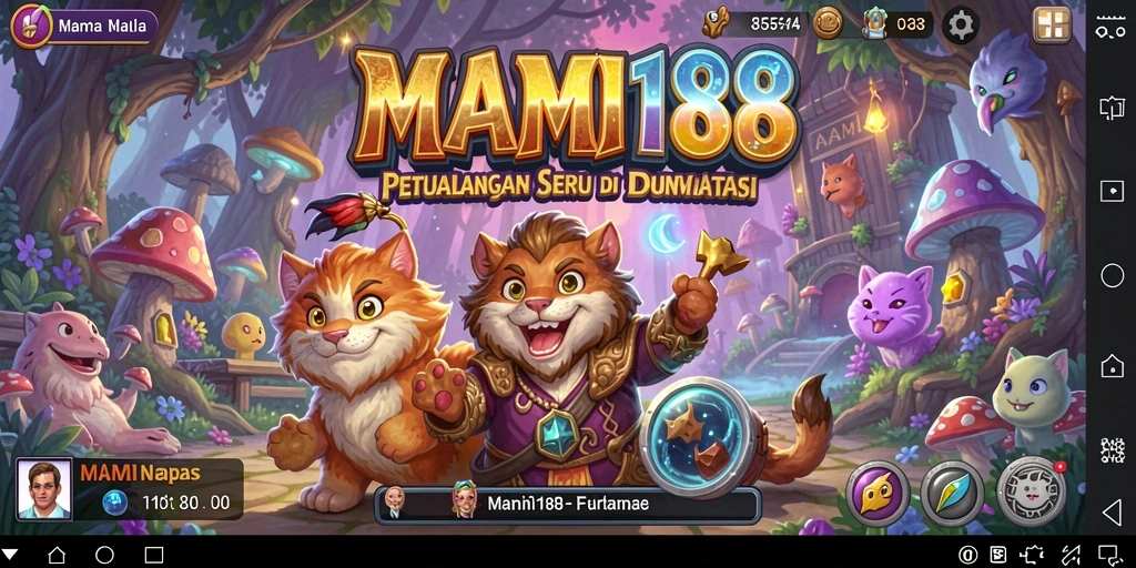 Menampilkan aksi seru dalam dunia petualangan MAMI188.