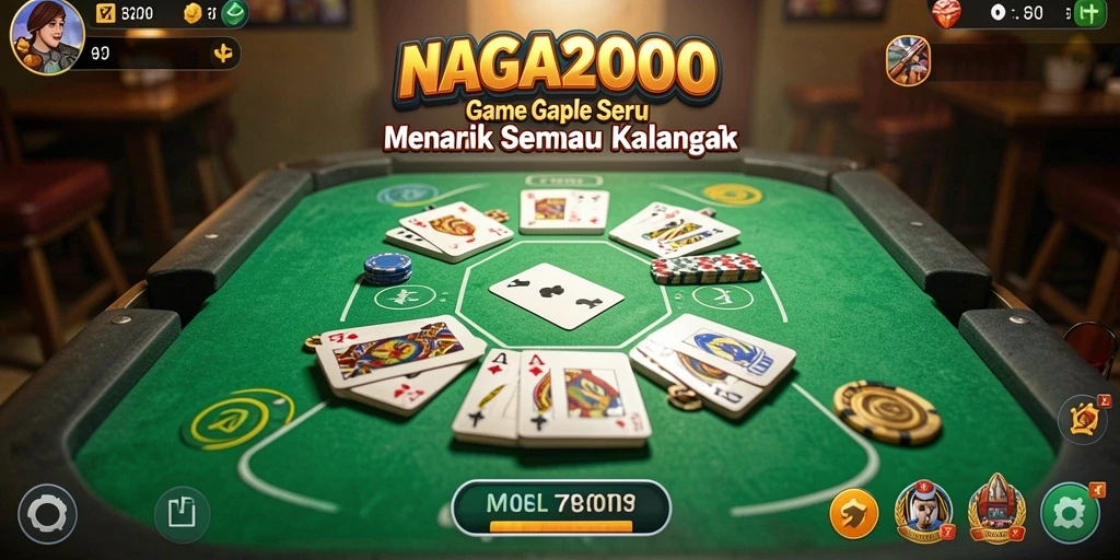 Tampilan gameplay NAGA2000 yang menarik dan interaktif.