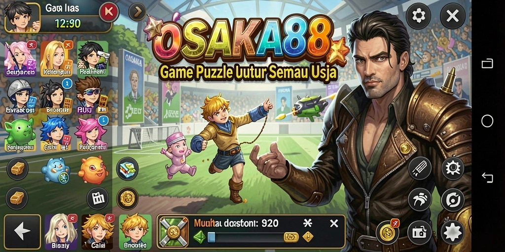 Tampilan gameplay OSAKA88 yang menarik dan menantang.