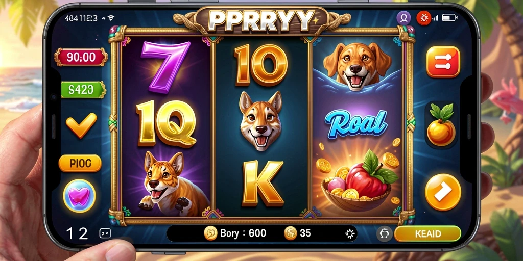 Tangkapan layar menunjukkan pengalaman bermain Slot PPRRYY yang seru dan menghibur.