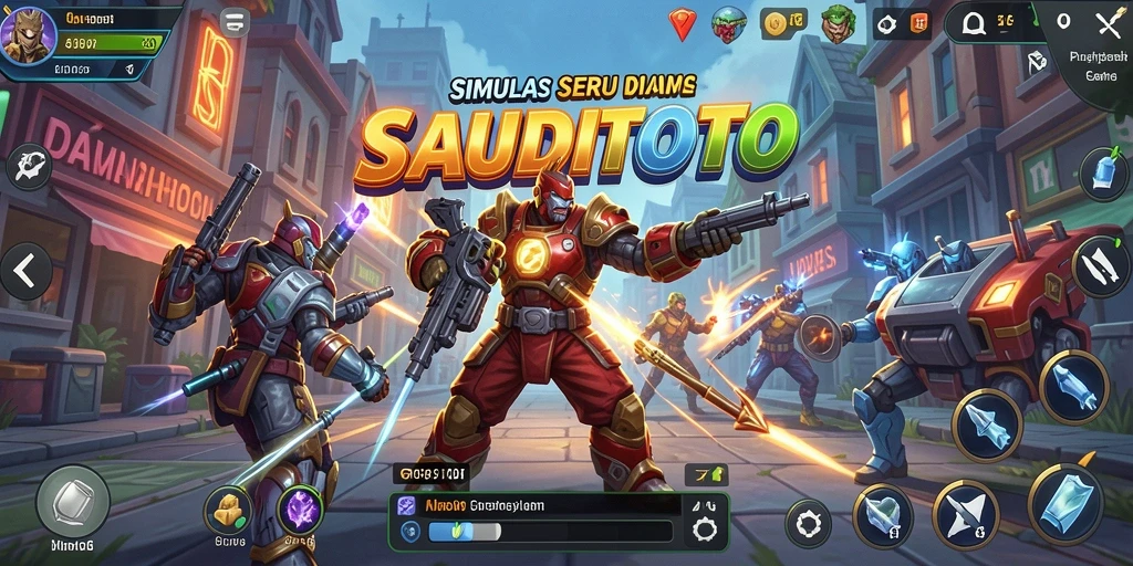 Tampilan gameplay seru dari SAUDITOTO dengan grafis menawan.