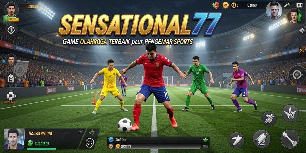 Tampilan gameplay yang menegangkan dan imersif di SENSATIONAL77.