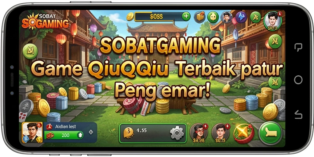 Screenshot gameplay QiuQiu SOBATGAMING yang menarik.