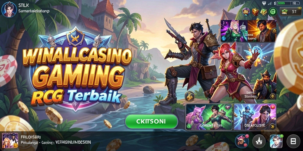 Gameplay seru WINALLCASINO dengan elemen RPG yang mendalam.