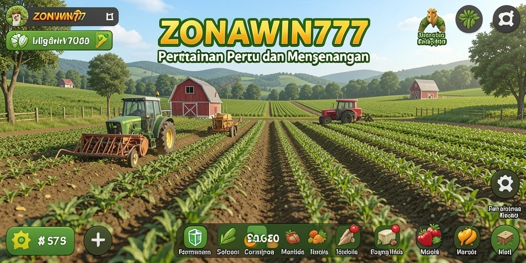 Tangkapan layar menampilkan pengalaman bermain Farming yang menyenangkan.